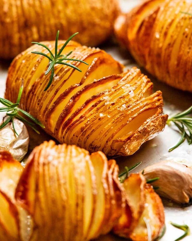 Hasselback Potatoes from Sweden