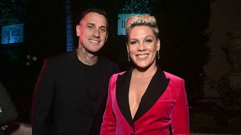 P!nk and Carey Hart