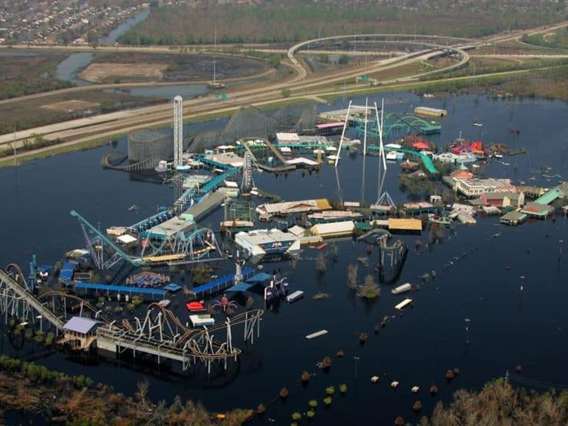 Six Flags New Orleans, Louisiana, USA