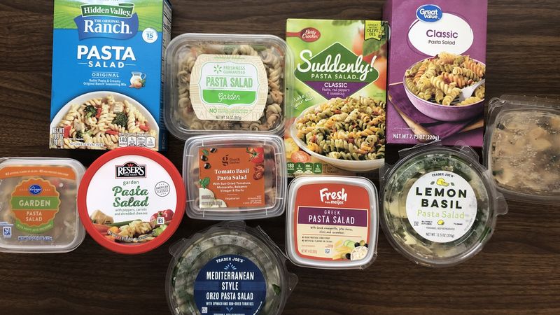 Jarred Pasta Salad Kits and Pre-Made Salad Kits