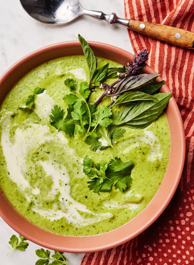 Zucchini and Herb Soup