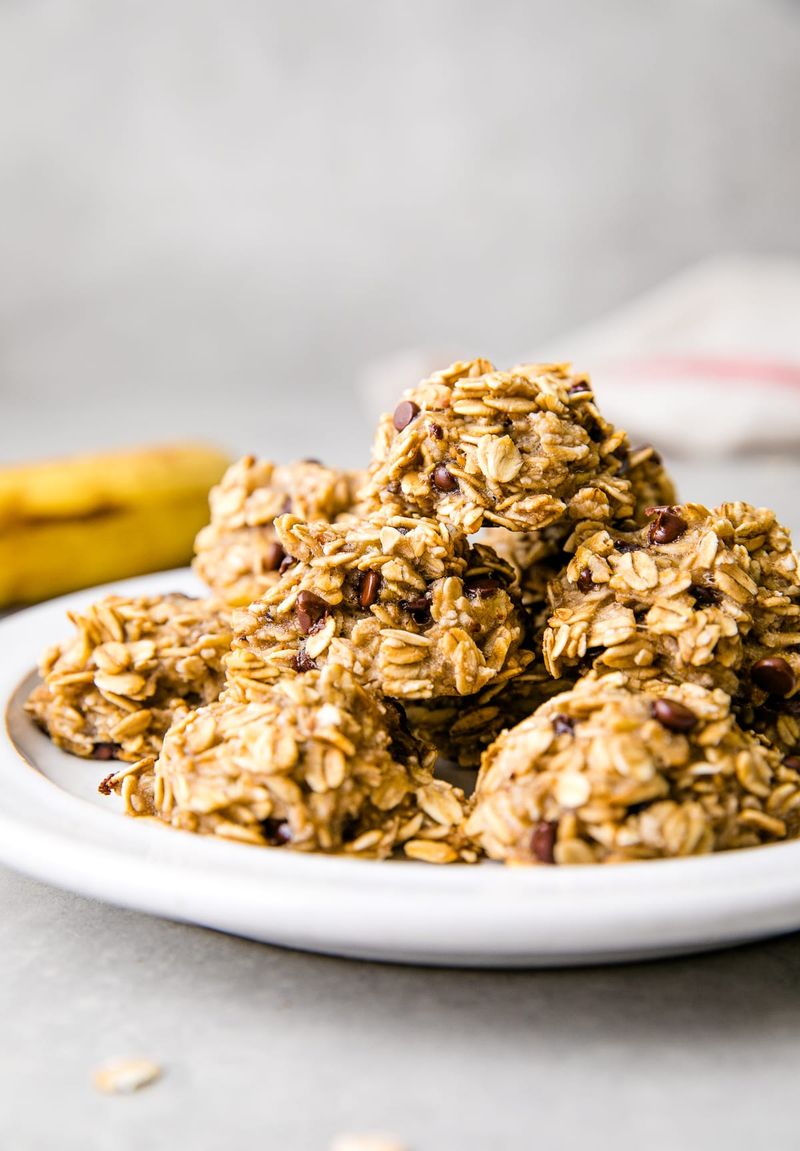 Oat and Banana Cookies