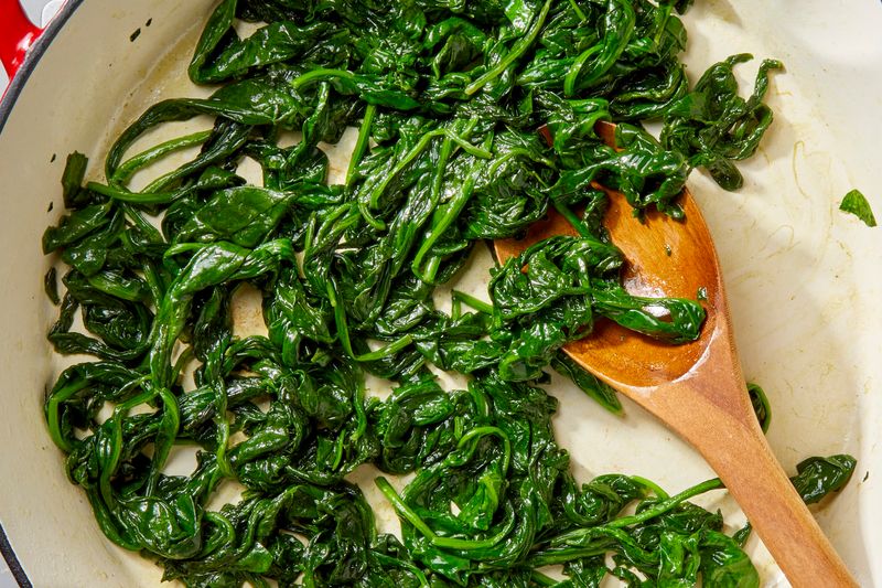 Cooked Spinach