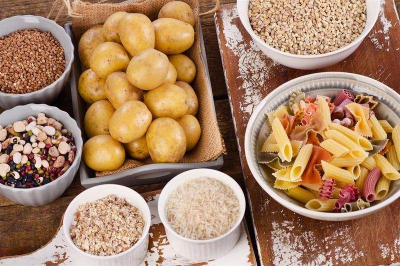 Heavy Starchy Carbohydrates at Dinner