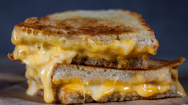 Crispy Grilled Cheese