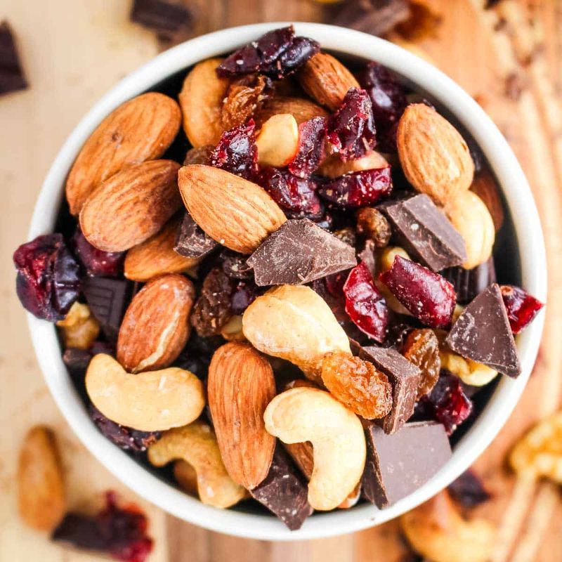 Trail Mix with Dark Chocolate Chips