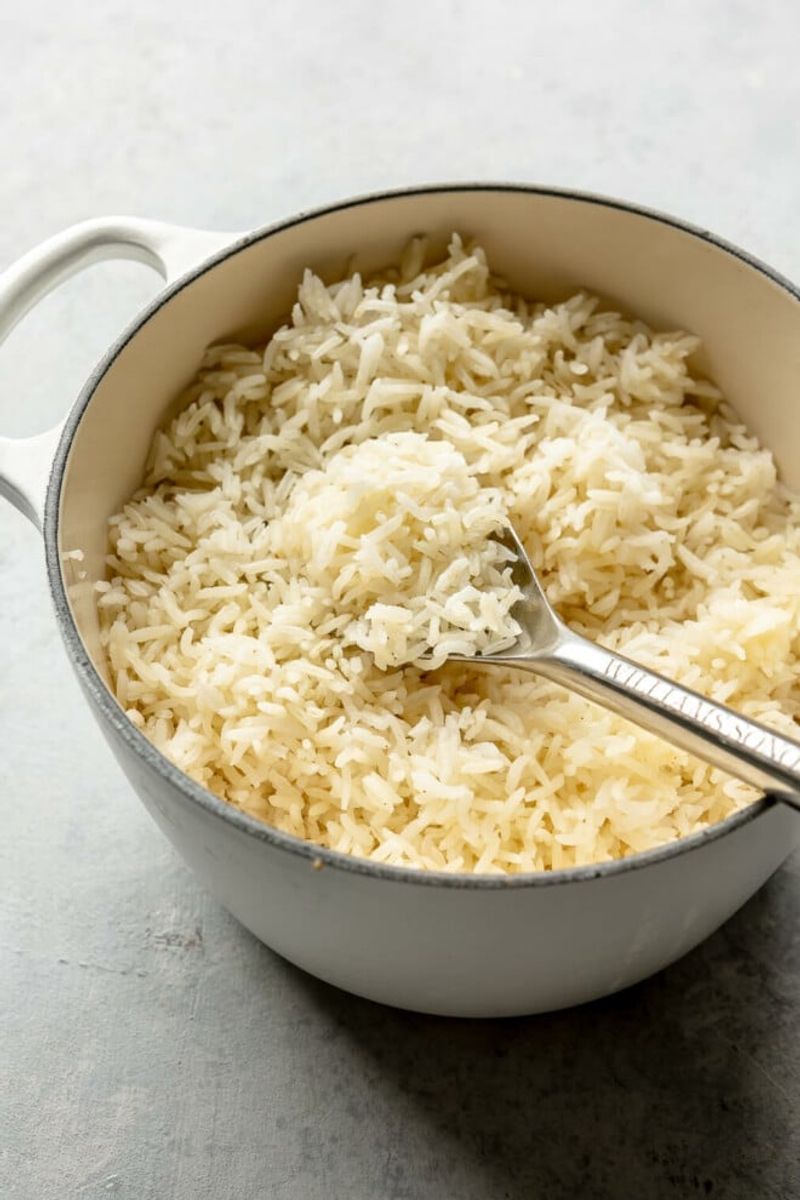 Perfectly Cooked White Rice