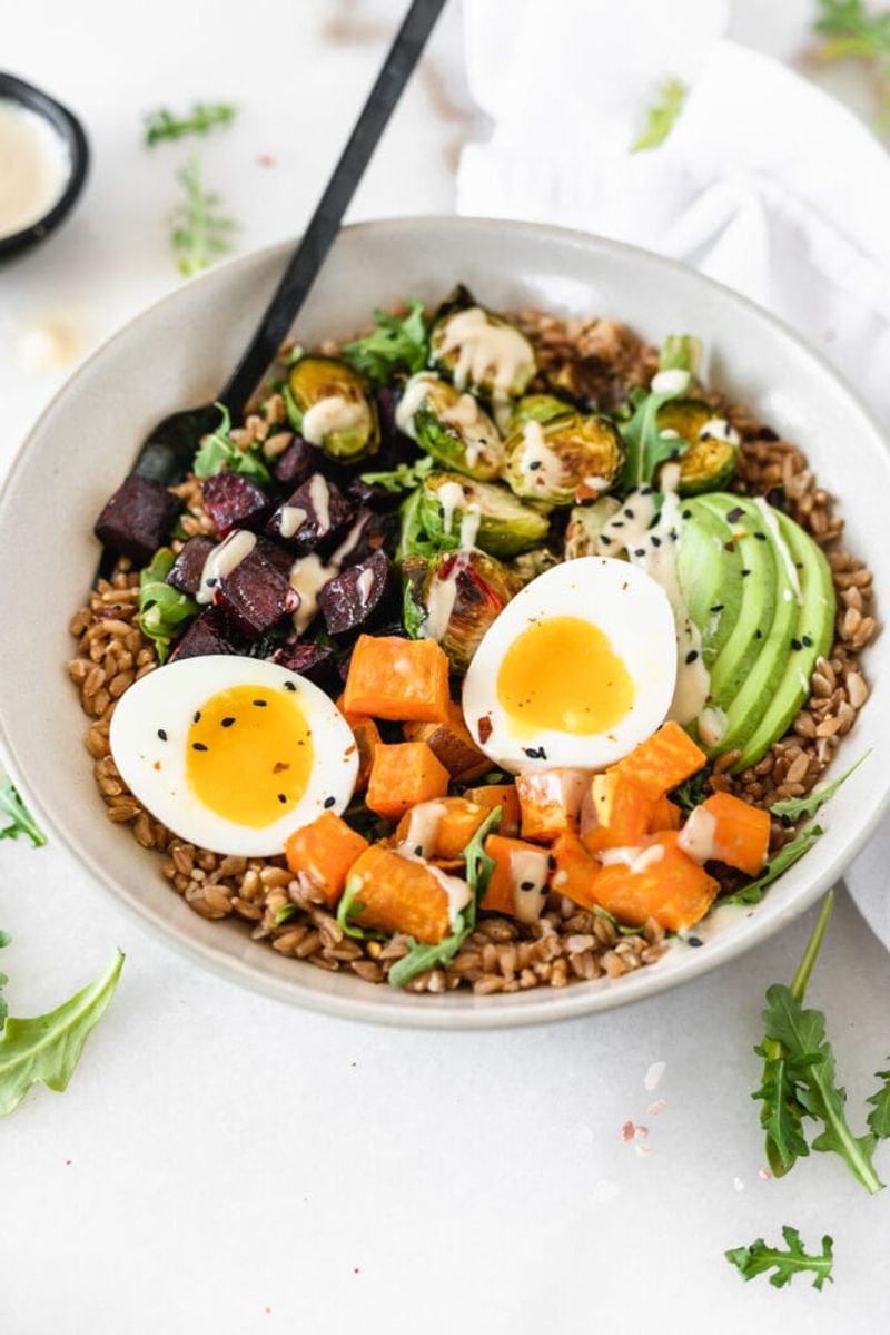 Veggie-Loaded Grain Bowl