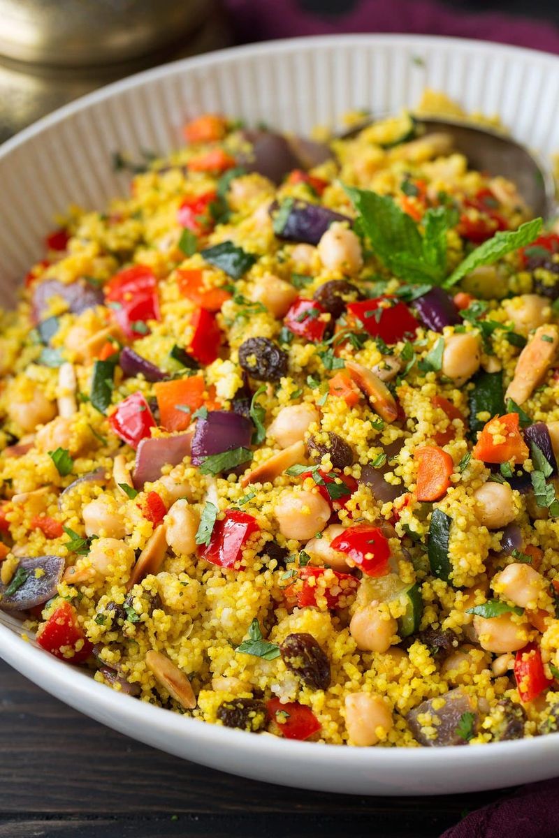 Roasted Vegetable Couscous Salad