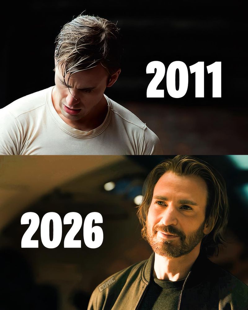 Chris Evans as Captain America (Captain America: The First Avenger)