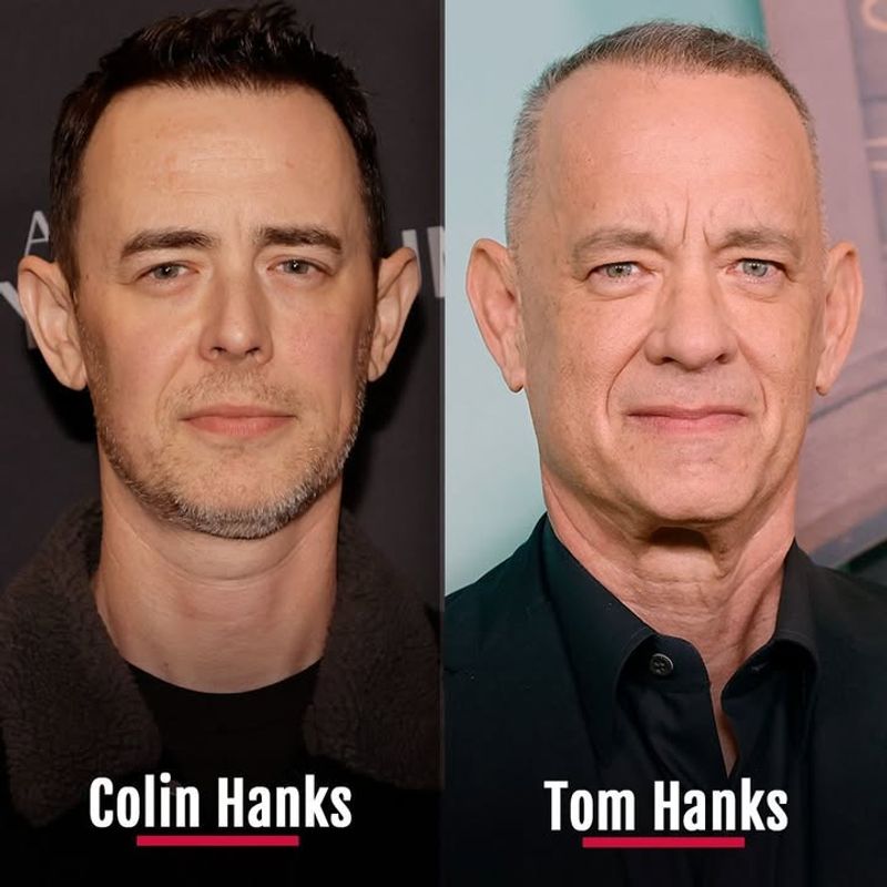 Tom Hanks and Colin Hanks