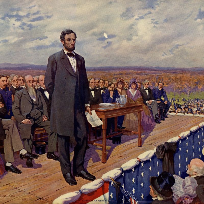 Abraham Lincoln Wrote the Gettysburg Address on the Back of an Envelope