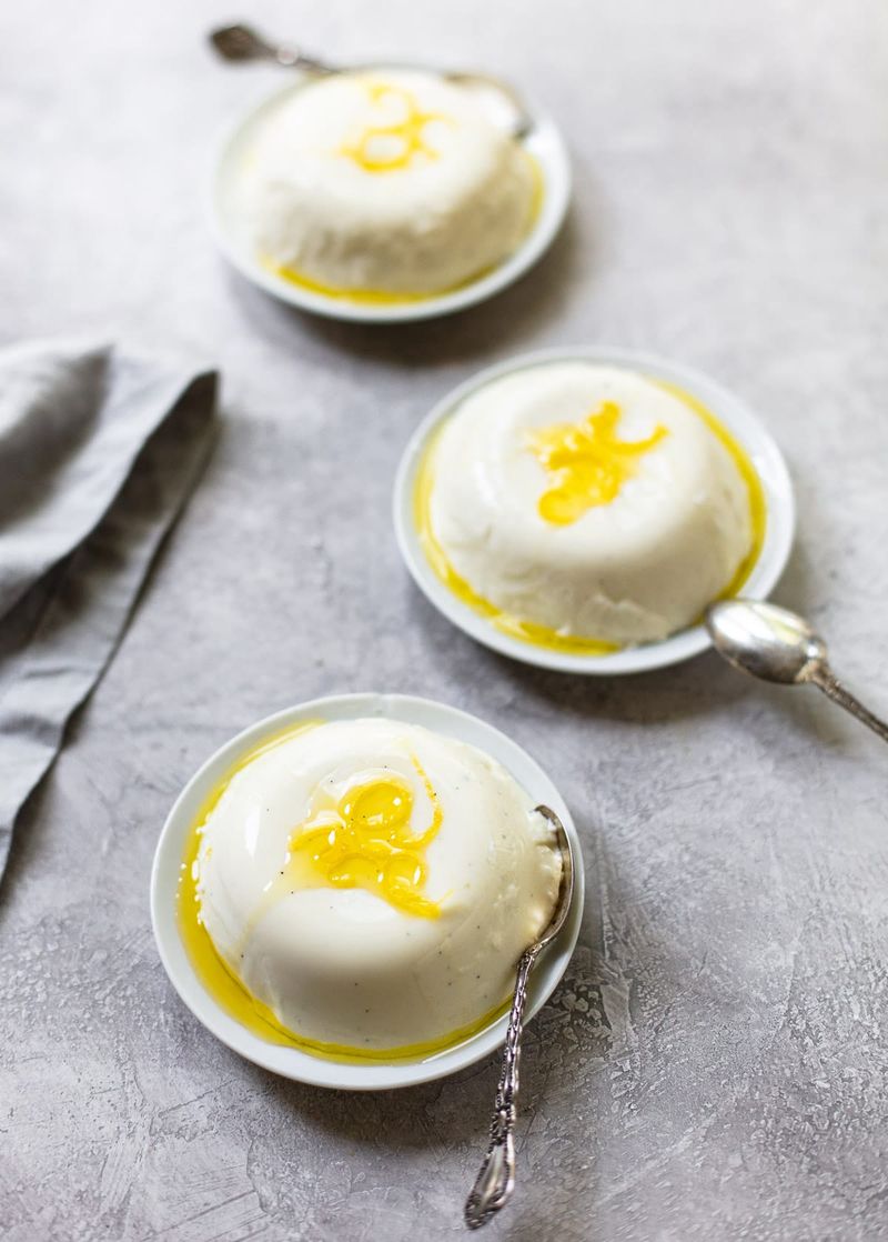 Olive Oil Panna Cotta