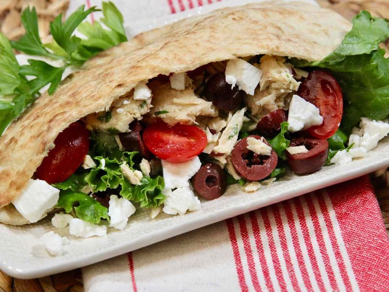Tuna and Pita Wraps