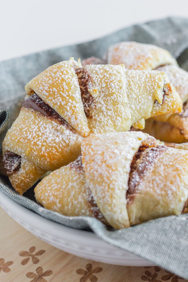 Nutella-Stuffed Crescent Rolls