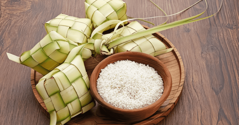 Coconut Rice (Nasi Lemak Offerings)