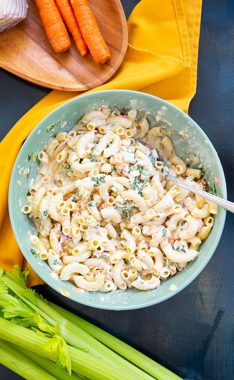 Mayonnaise-Based Pasta Salads