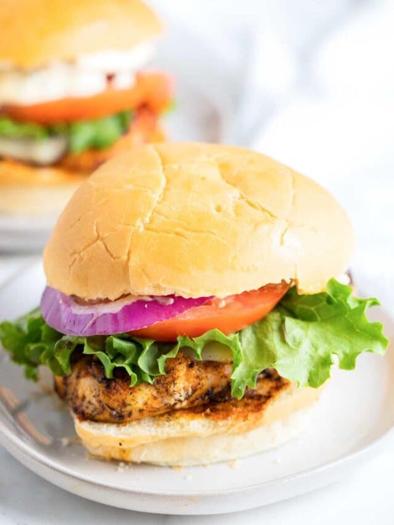 Grilled Cajun Chicken Sandwich
