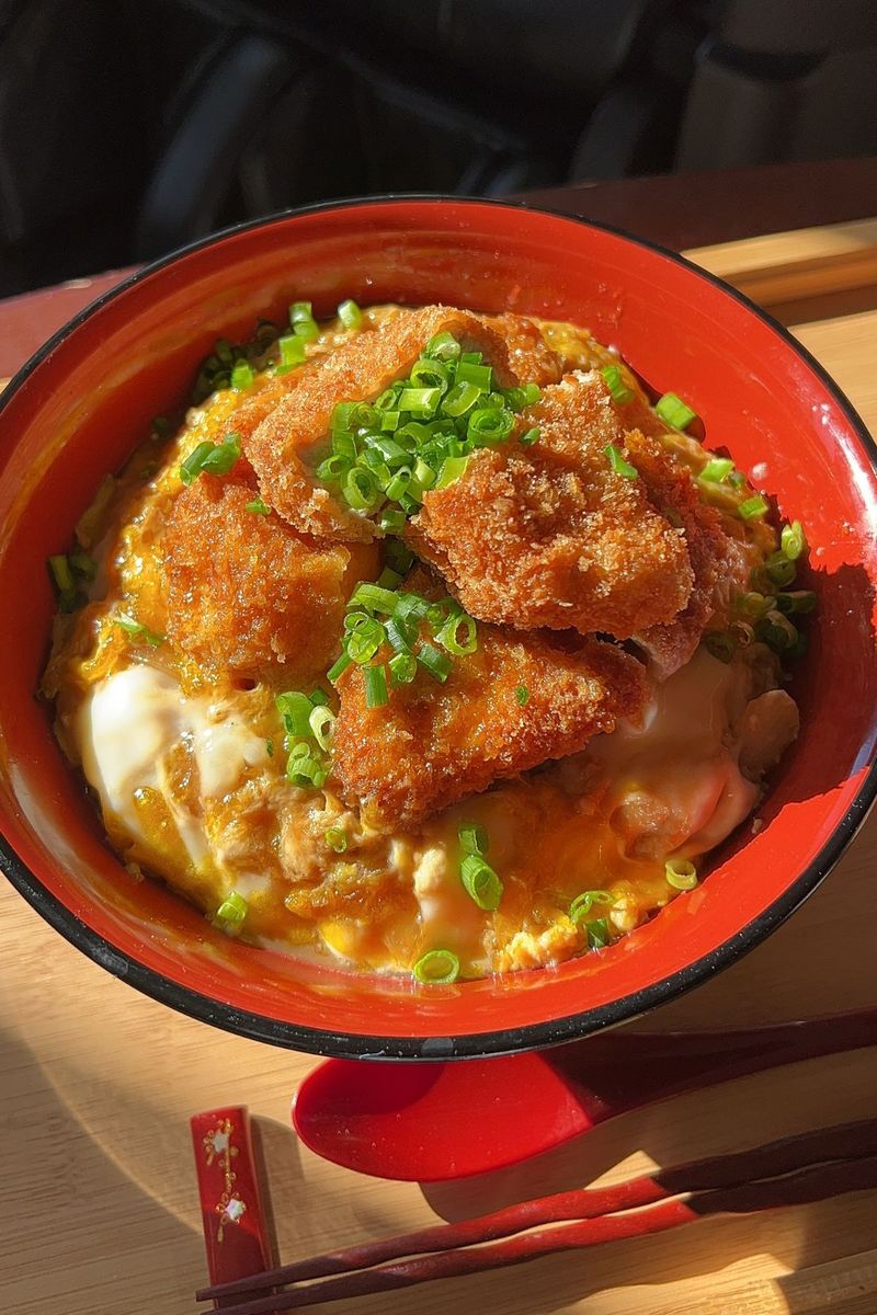 Katsudon (Pork Cutlet Rice Bowl)