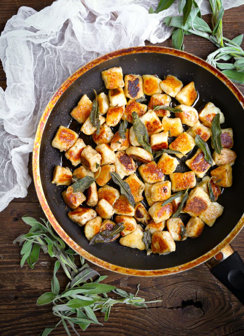Fried Sage Brown Butter Gnocchi
