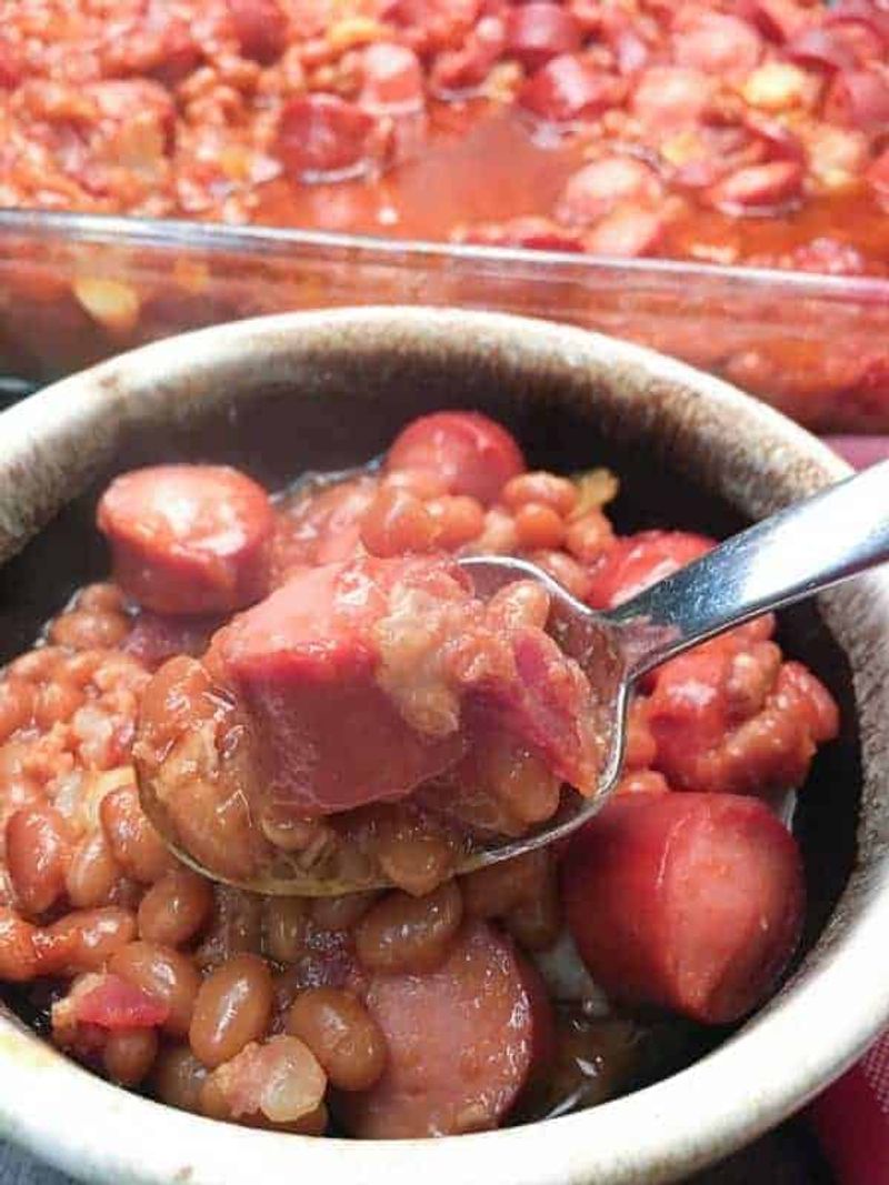Hot Dogs and Baked Beans