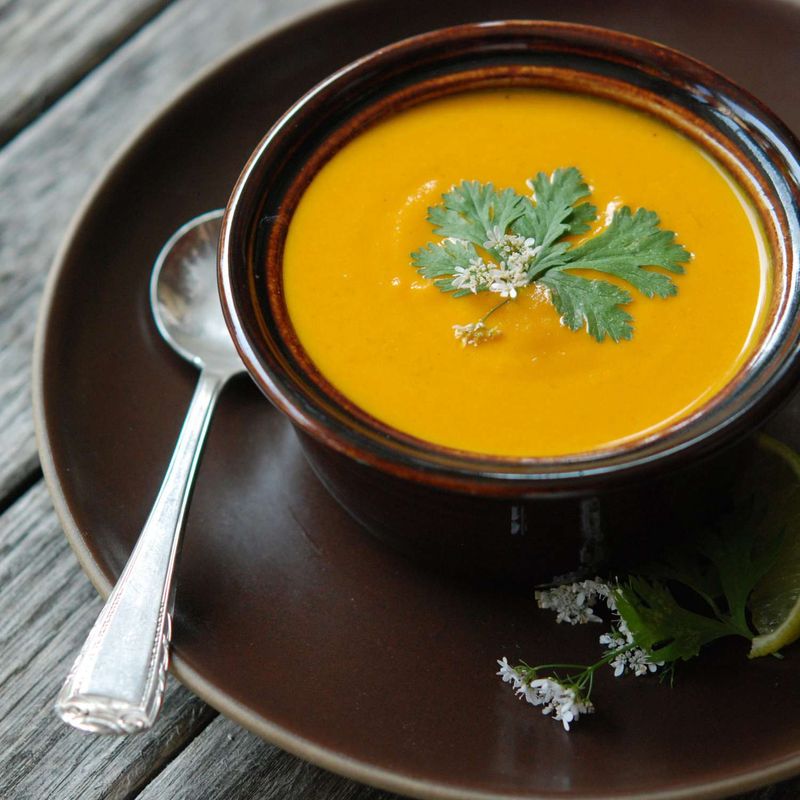 Carrot and Ginger Blended Soup