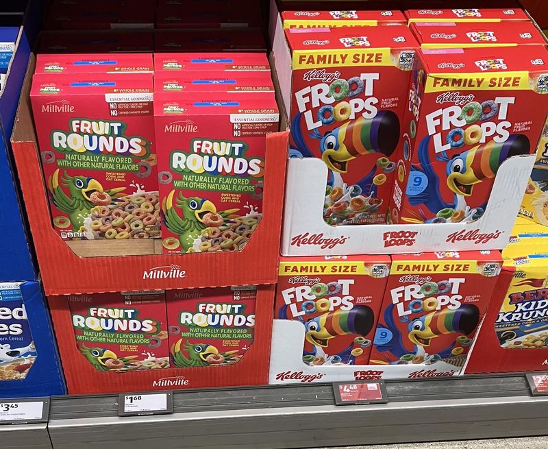 Name-Brand Cereals