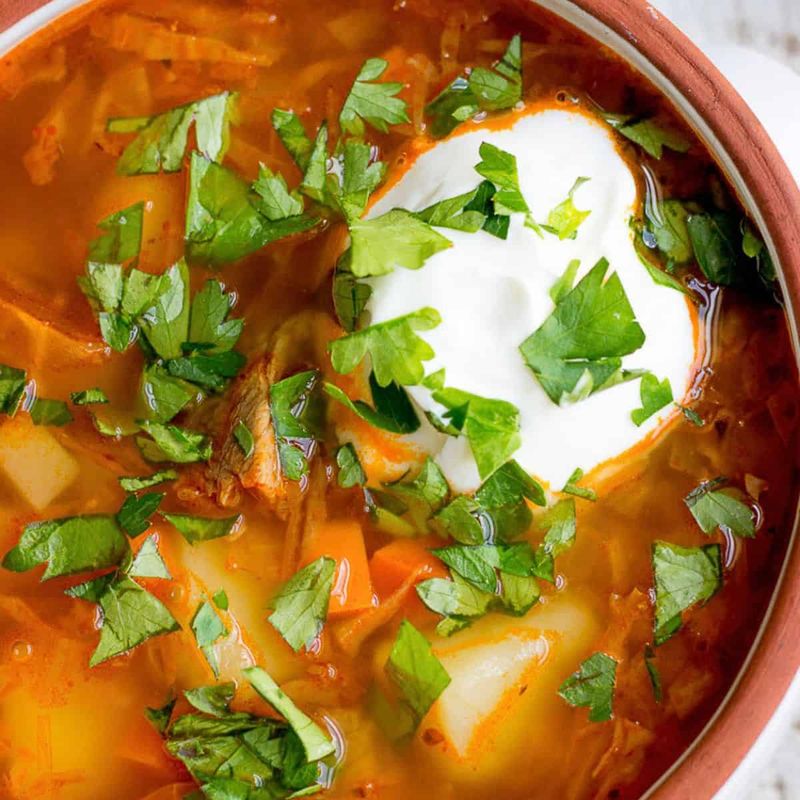 Cabbage Soup - Russia (Shchi)