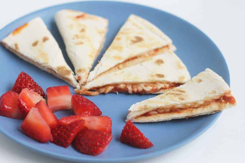 Cheesy Quesadilla Pizzas