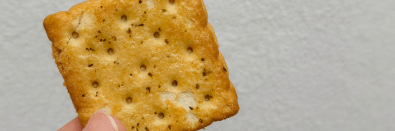 Crackers Made with Refined Flour