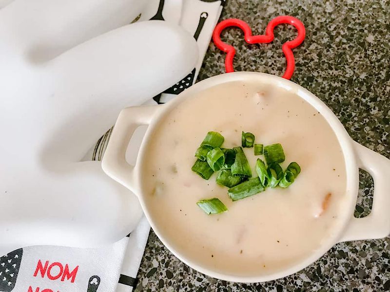 Le Cellier Canadian Cheddar Cheese Soup from Epcot