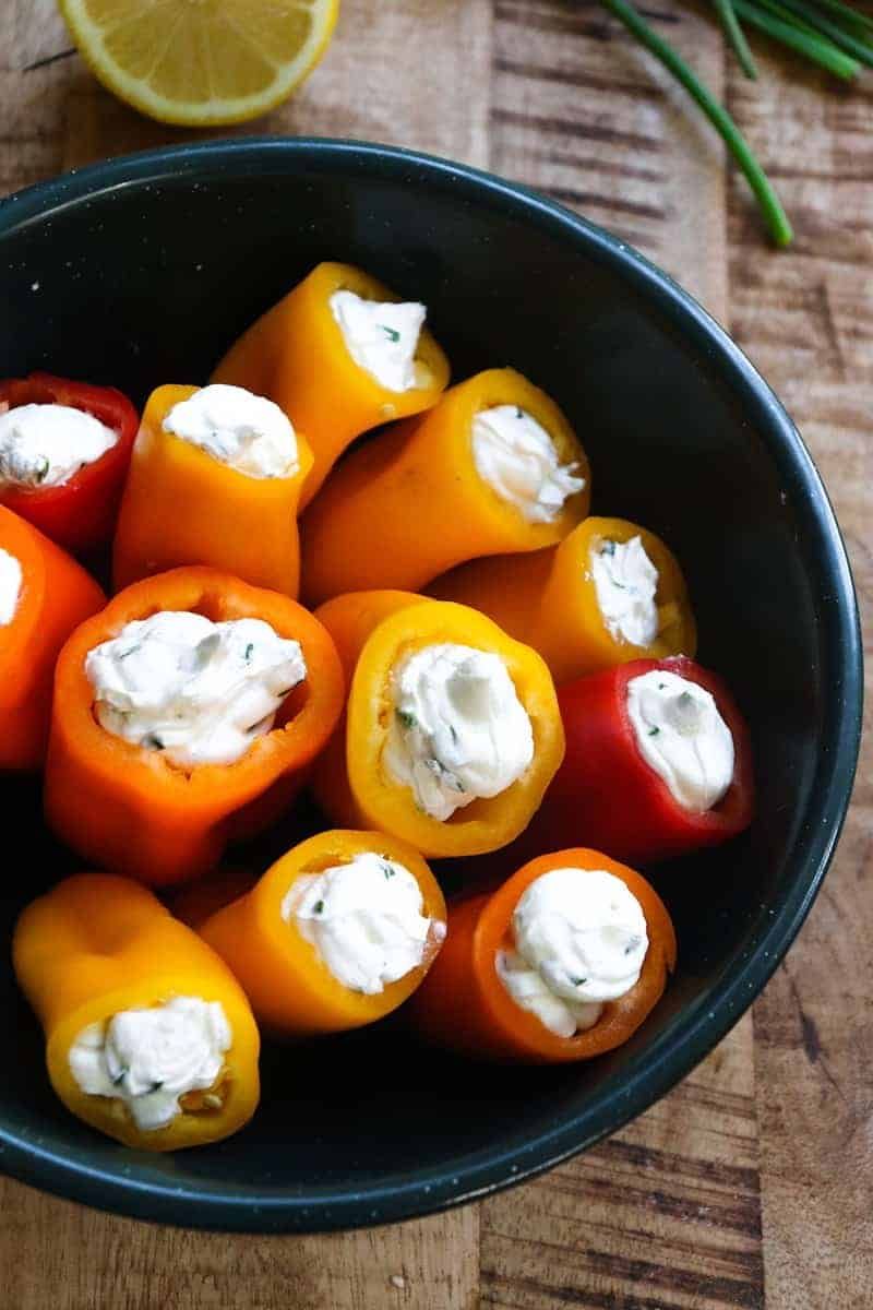 Cream Cheese Stuffed Peppers