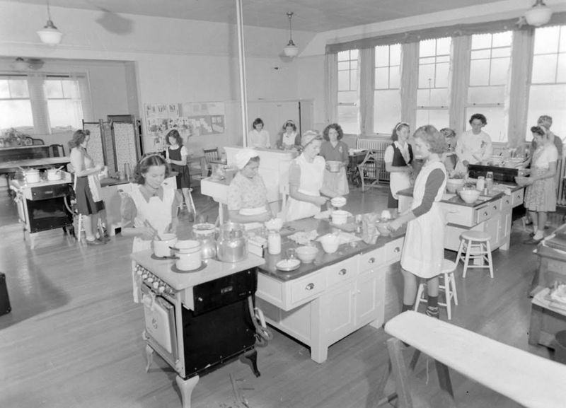 Home Economics Was Mandatory for Girls