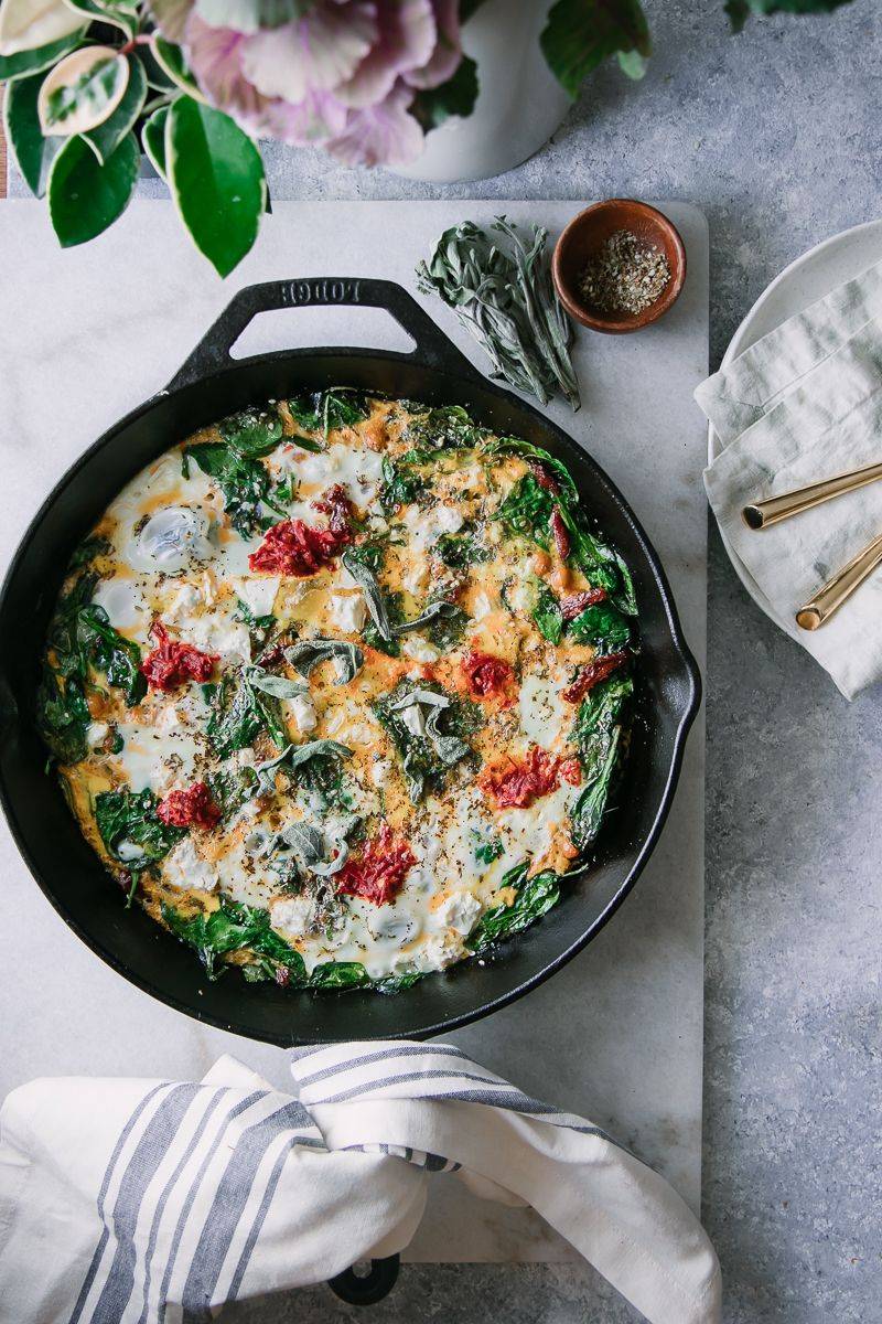 Egg White and Veggie Frittata with Harissa