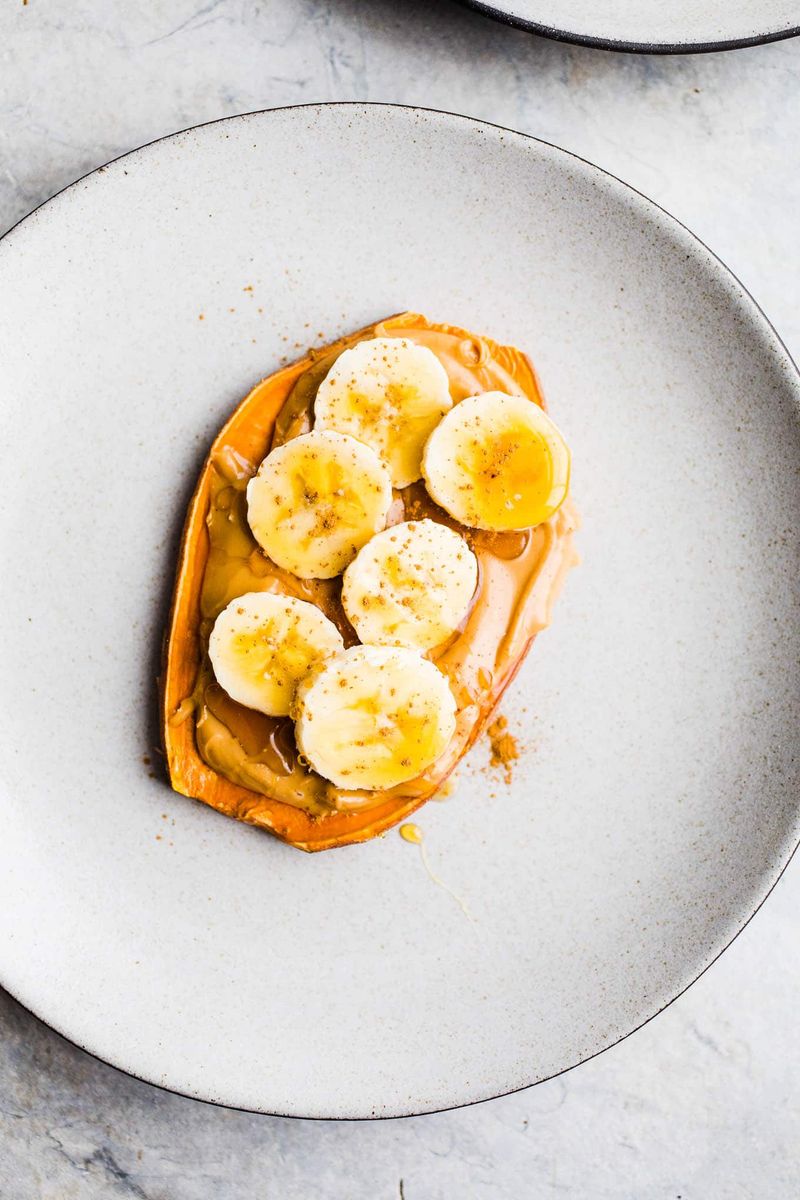 Peanut Butter and Banana Slices