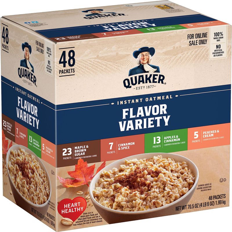 Flavored Oatmeal Packets