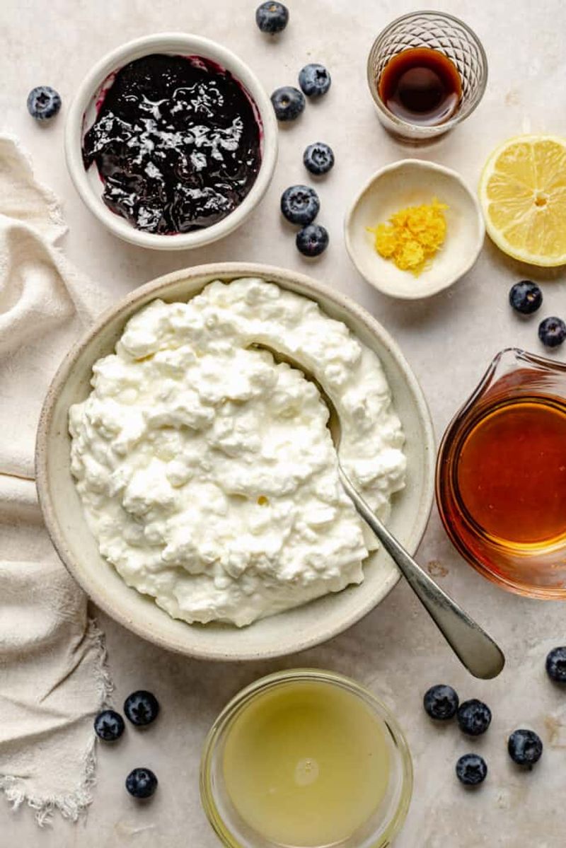Blueberries and Lemon Zest