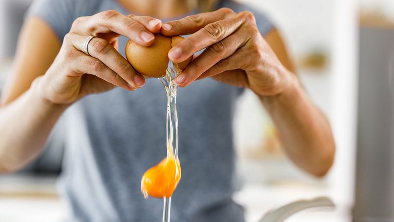 Cracking Eggs on a Flat Surface Instead of the Bowl Edge