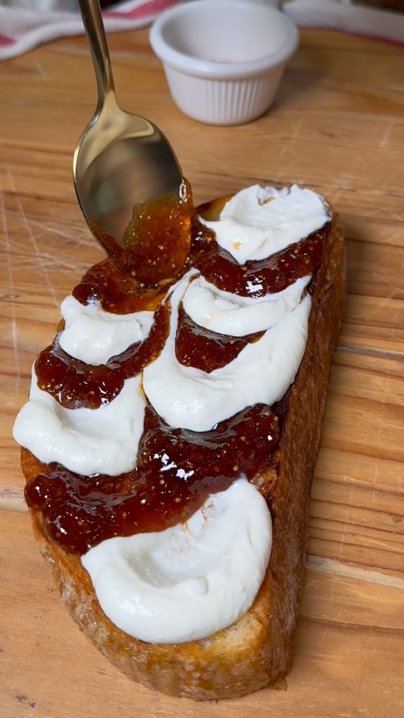 Whipped Ricotta Toast