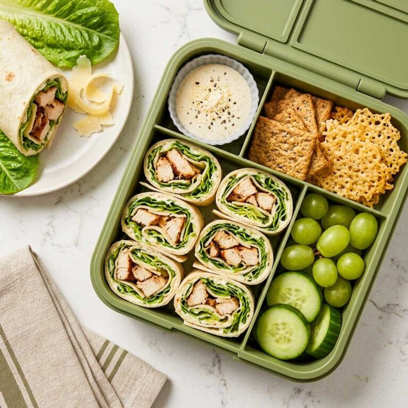 Chicken Caesar Salad Wrap