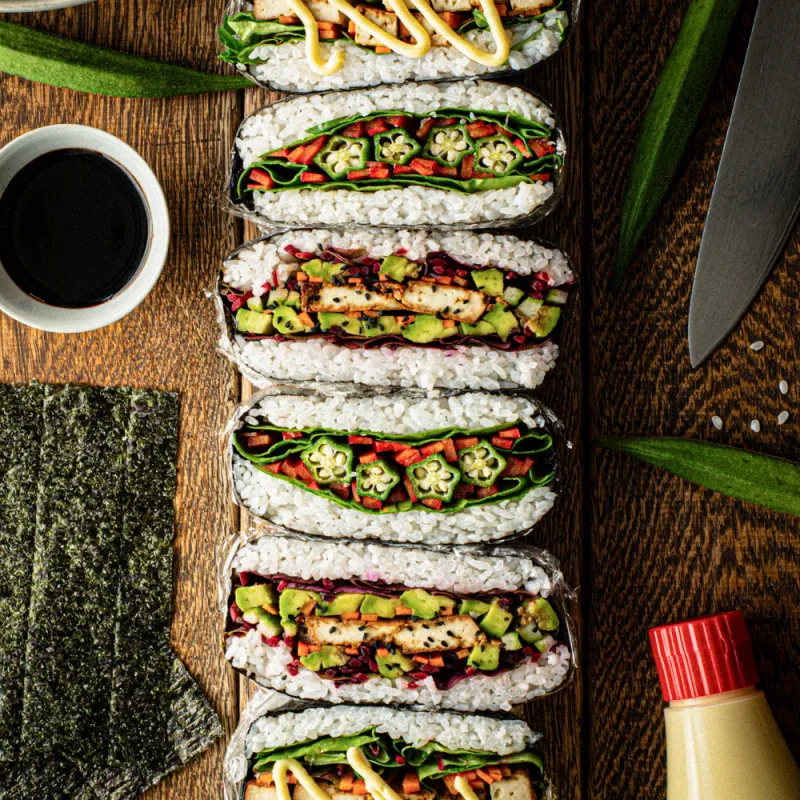 Onigirazu (Rice Sandwich)