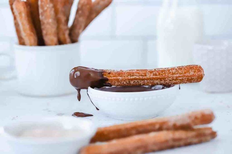 Churros With Chocolate Dipping Sauce
