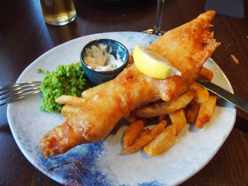 The Fish and Chip Shop, Edinburgh, Scotland