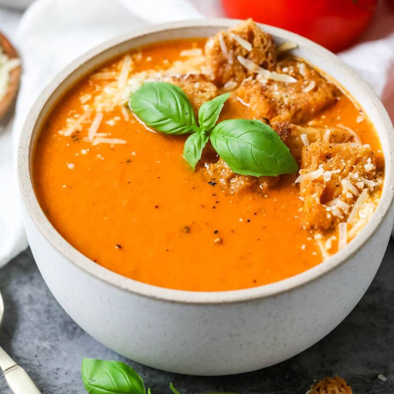 Creamy Tomato Basil Soup