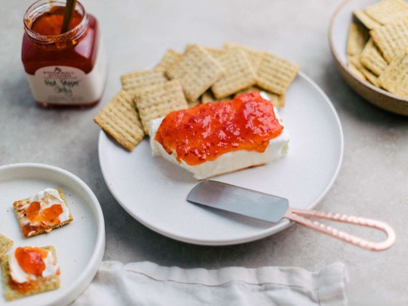 Cream Cheese with Pepper Jelly