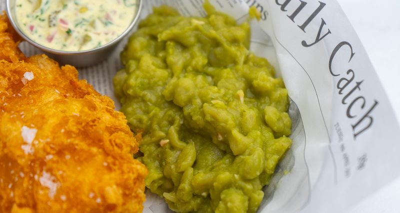 Mashed Pea Mushy Peas - England