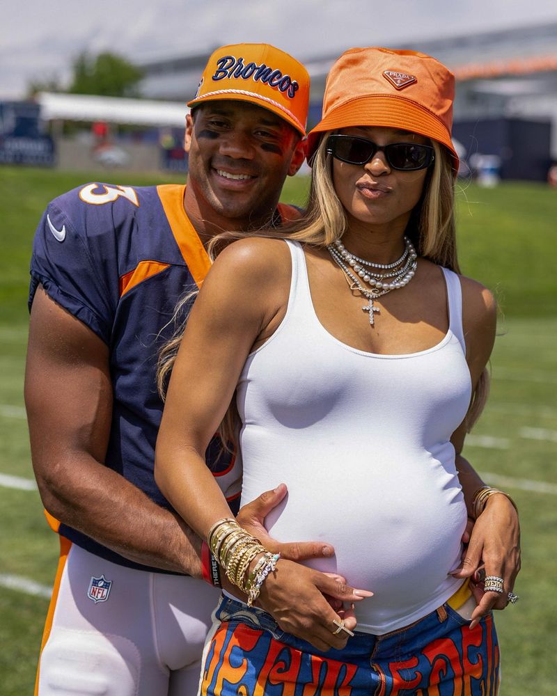 Ciara's Baby Bump Instagram Announcement With Russell Wilson