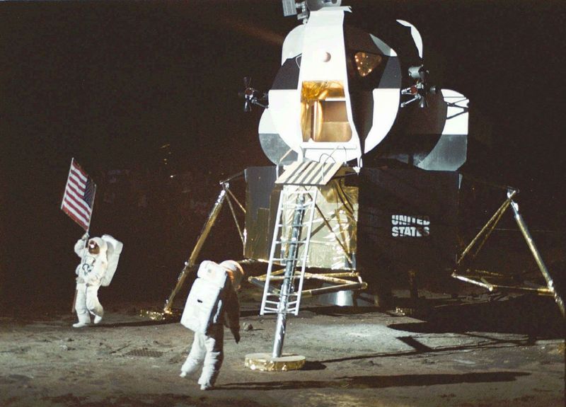 The Flag That Waves in the Moon Landing Scene of Capricorn One