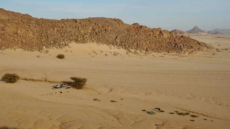 The Jeep Tracks in Lawrence of Arabia