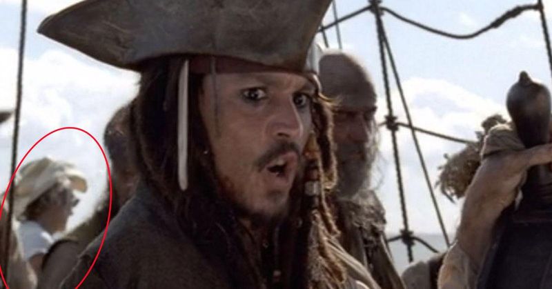 The Visible Camera Crew in Pirates of the Caribbean